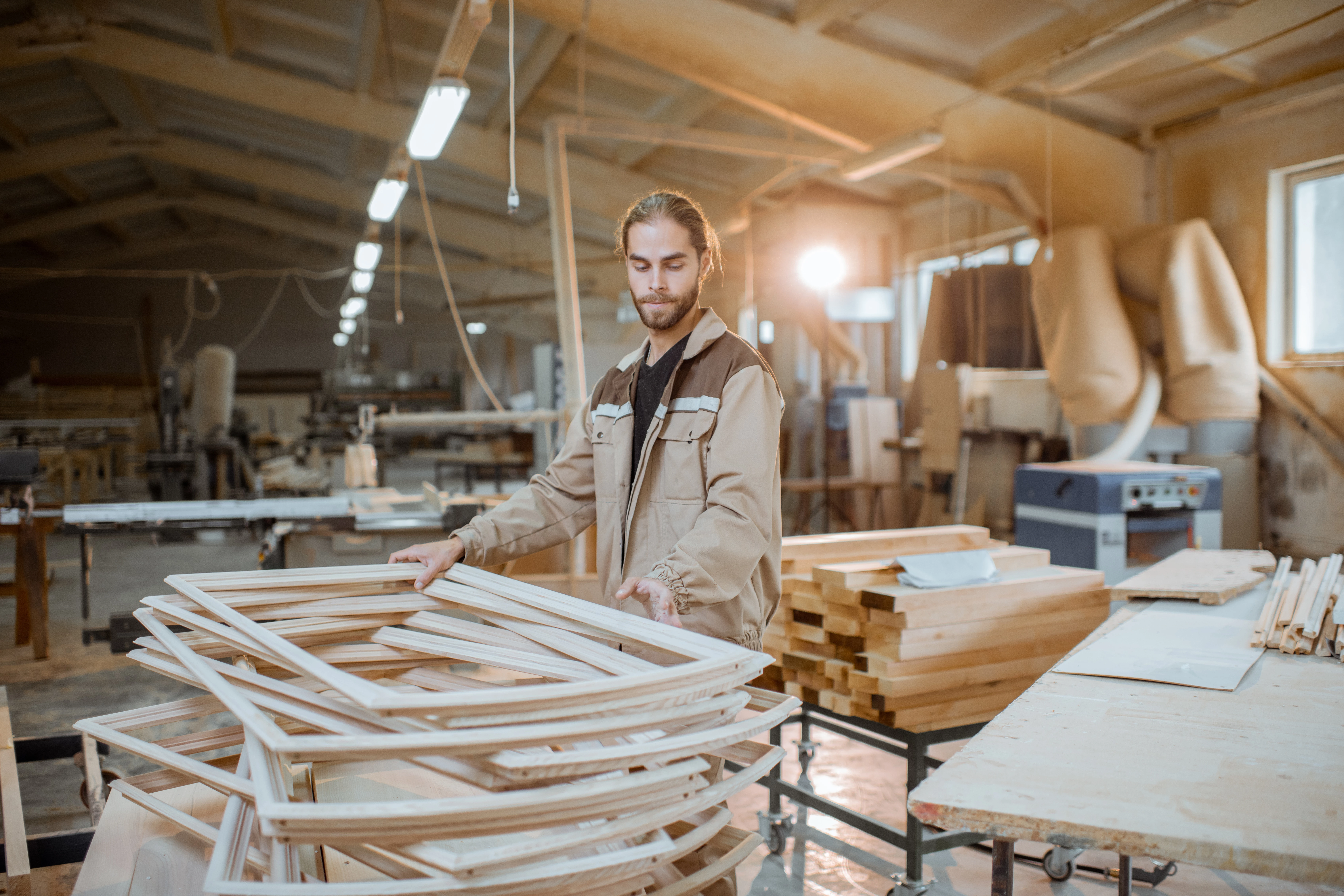 Assembleur d'ouvrages en bois