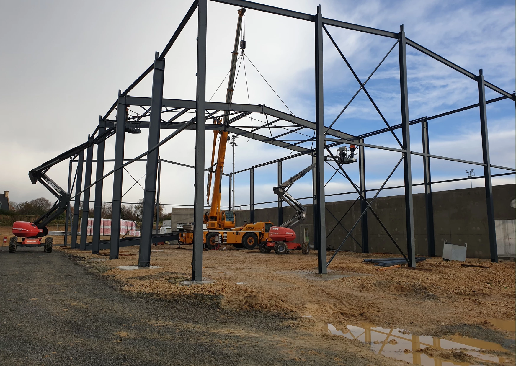 Montage de structures métalliques