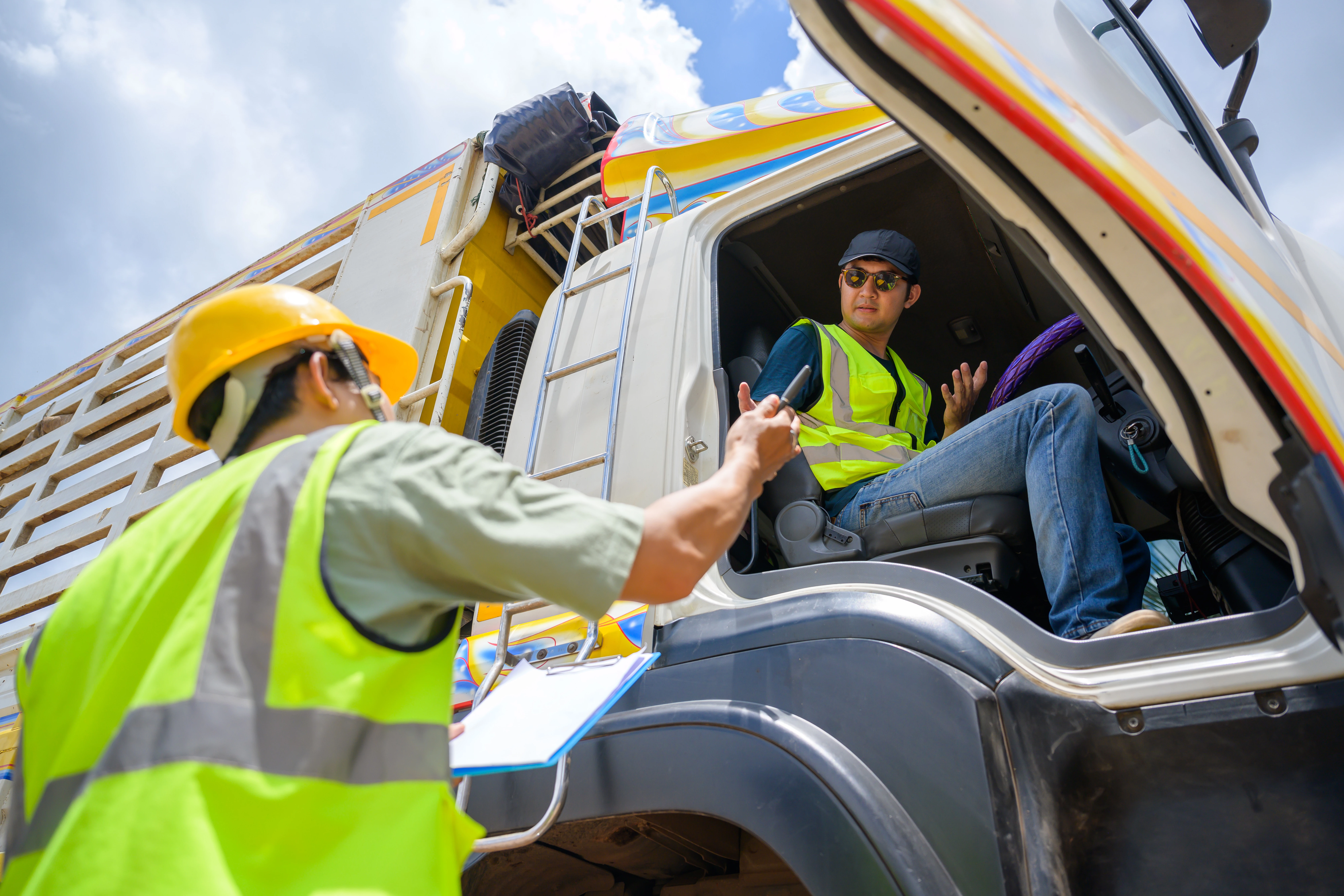 Technicien d'exploitation des transports routiers de marchandises