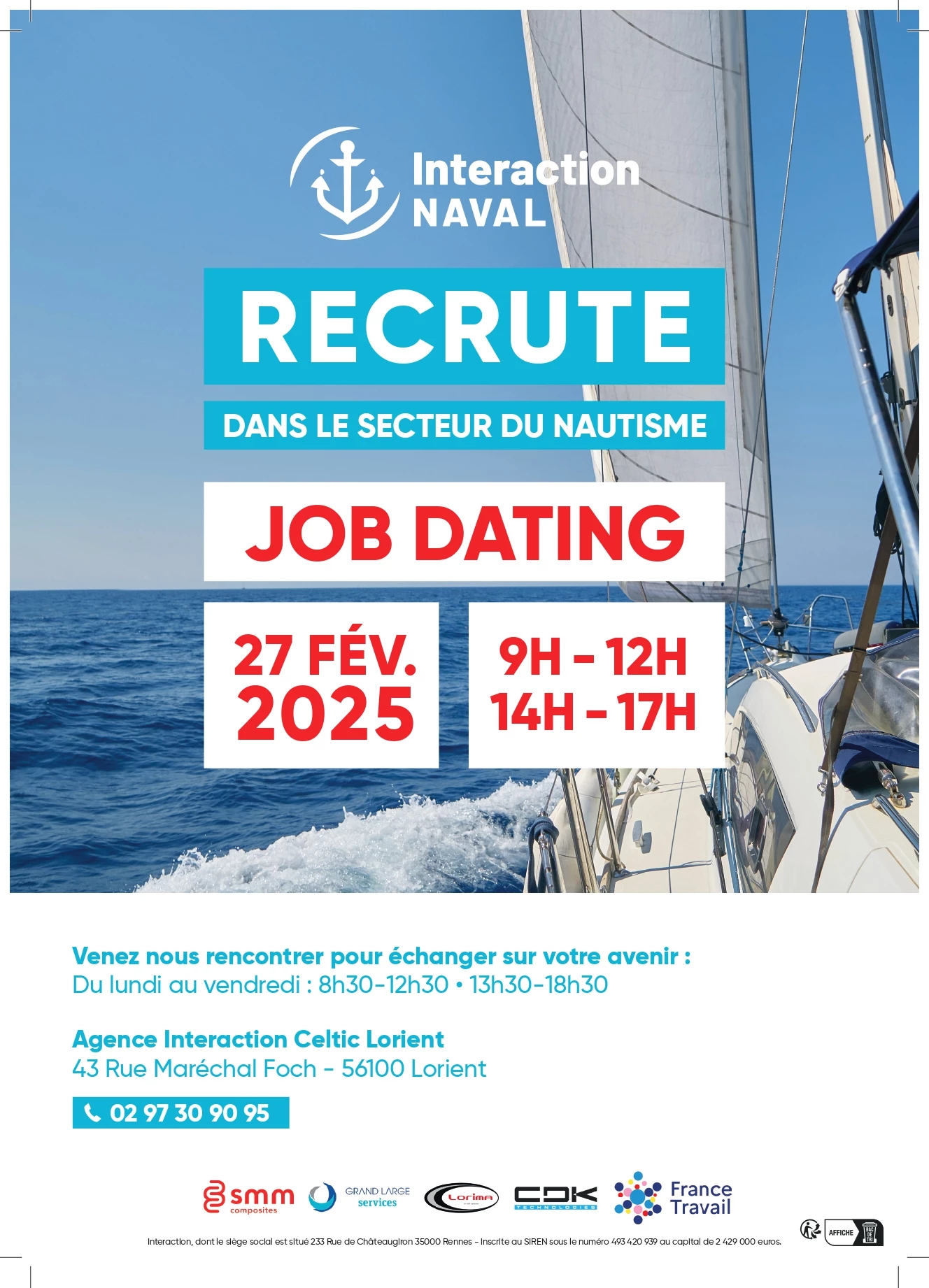 JOBDATING INTERACTION - Spécial Nautisme