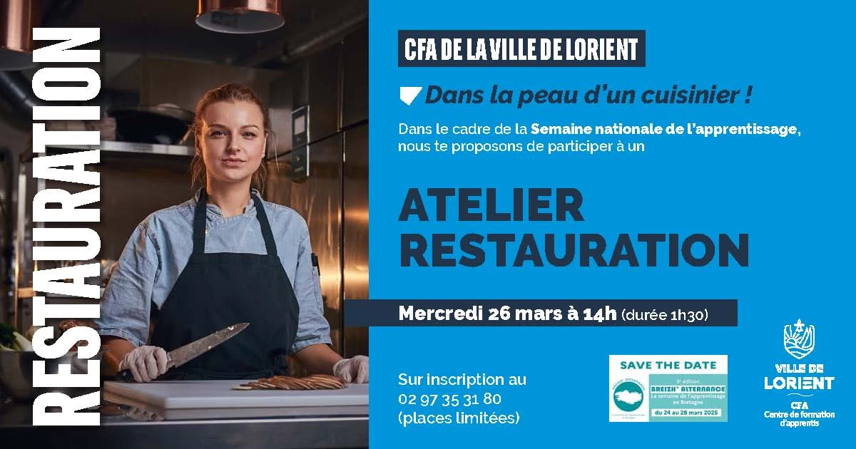 ATELIER DANS LA PEAU D'UN CUISINIER