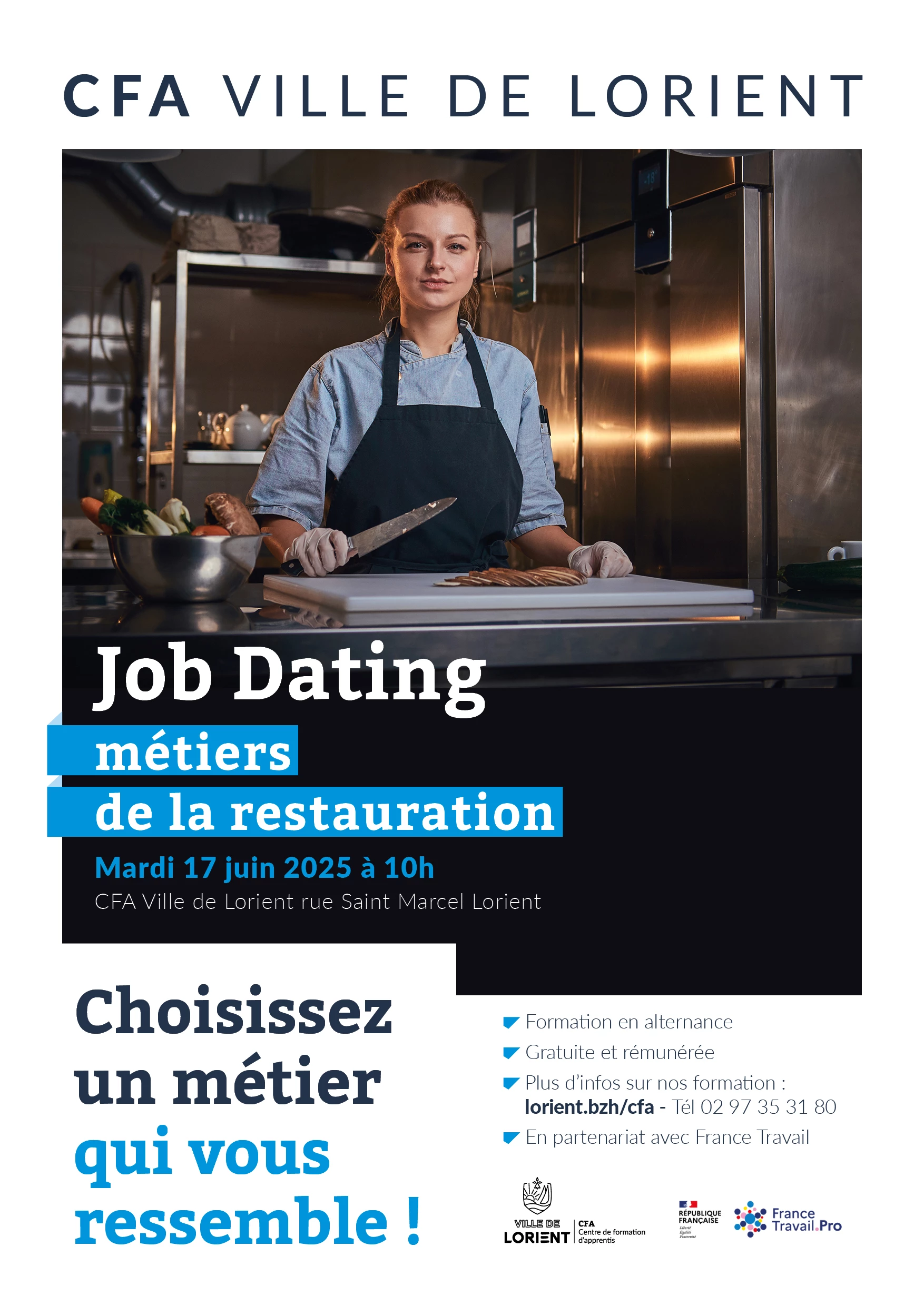 JOB DATING METIERS DE LA RESTAURATION