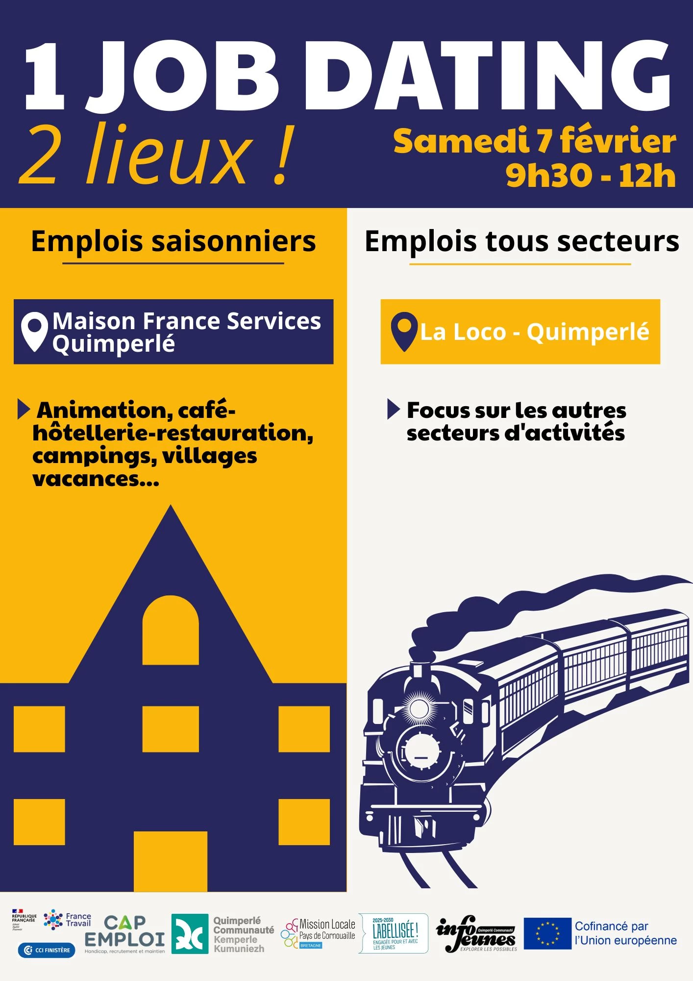 JOB DATING Quimperlé